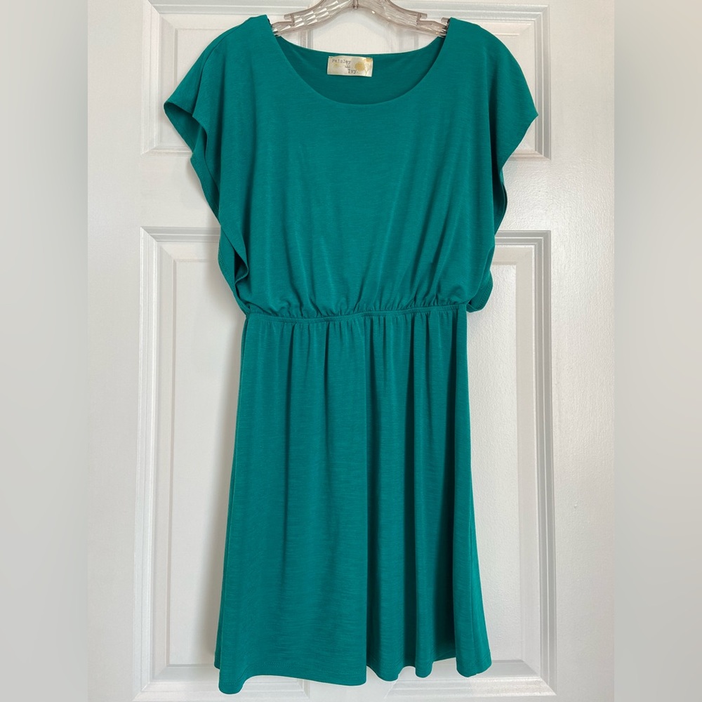 Paisley and Ivy Kelly Green Dress